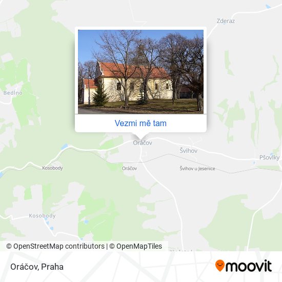 Oráčov mapa