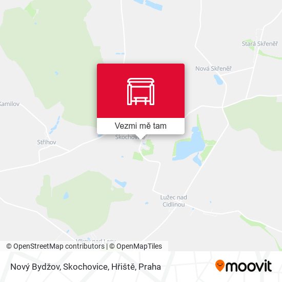 Nový Bydžov, Skochovice, Hřiště mapa