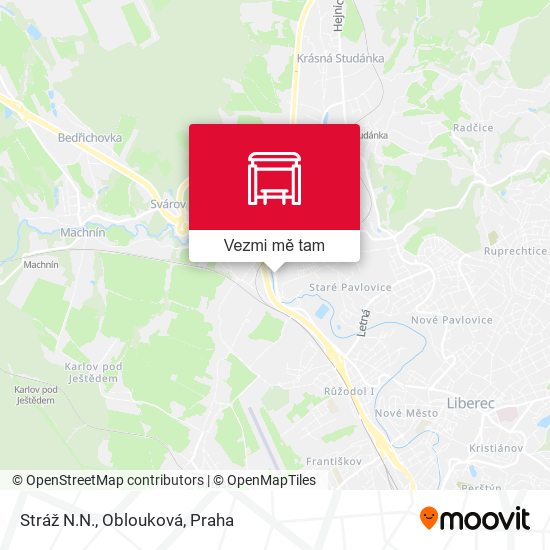 Stráž N.N., Oblouková mapa