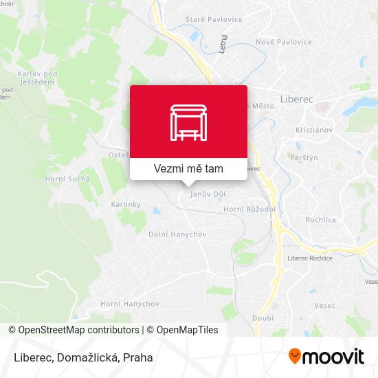 Liberec, Domažlická mapa