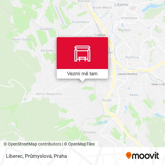 Liberec, Průmyslová mapa