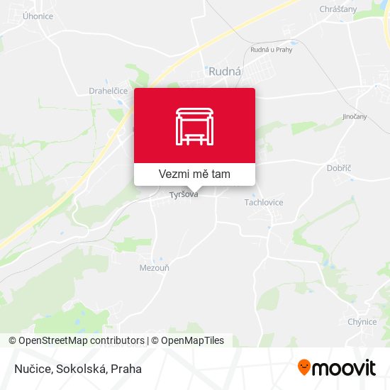 Nučice, Sokolská mapa