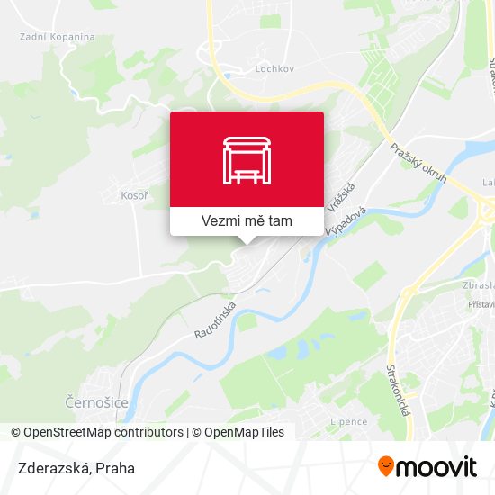 Zderazská mapa