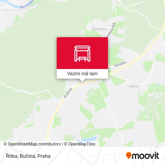Řitka, Bučina mapa