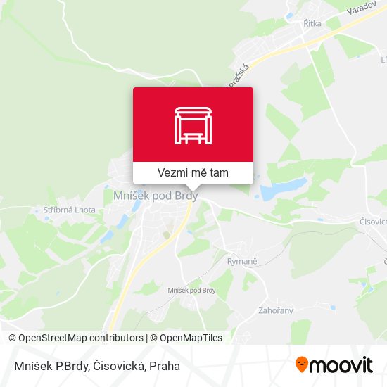 Mníšek P.Brdy, Čisovická mapa