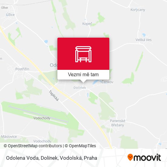 Odolena Voda, Dolínek, Vodolská mapa