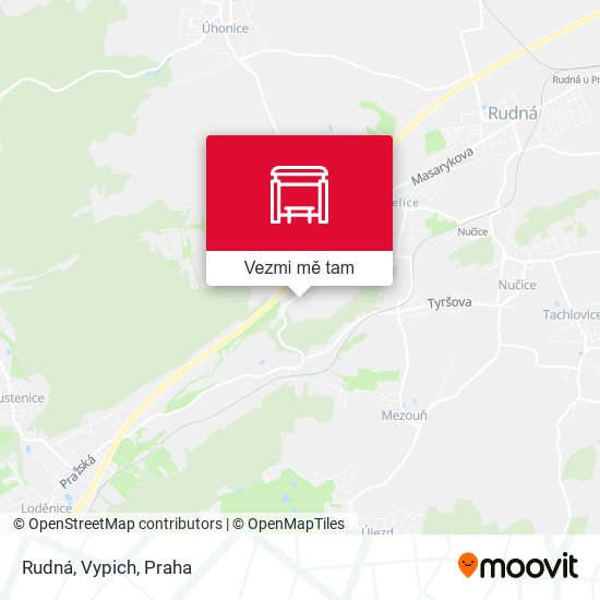 Rudná, Vypich mapa