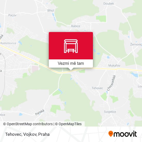 Tehovec, Vojkov mapa