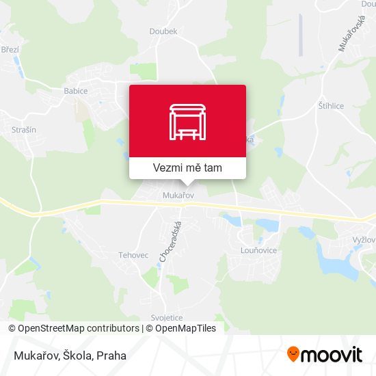 Mukařov, Škola mapa