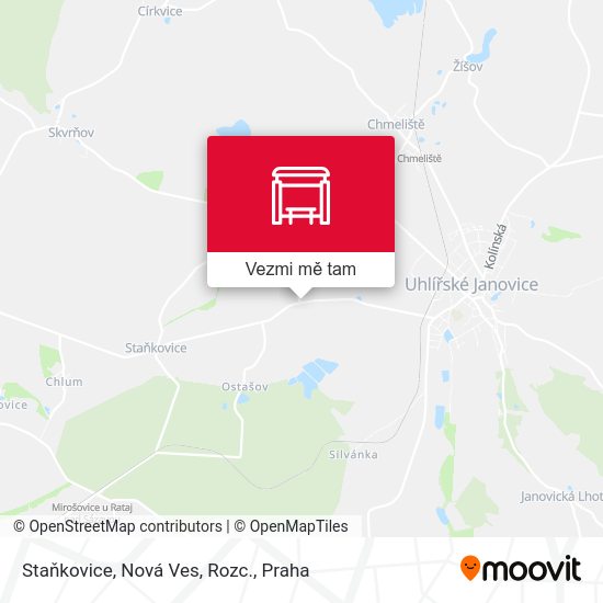 Staňkovice, Nová Ves, Rozc. mapa