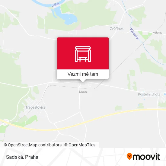 Sadská mapa