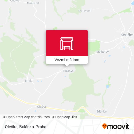 Oleška, Bulánka mapa