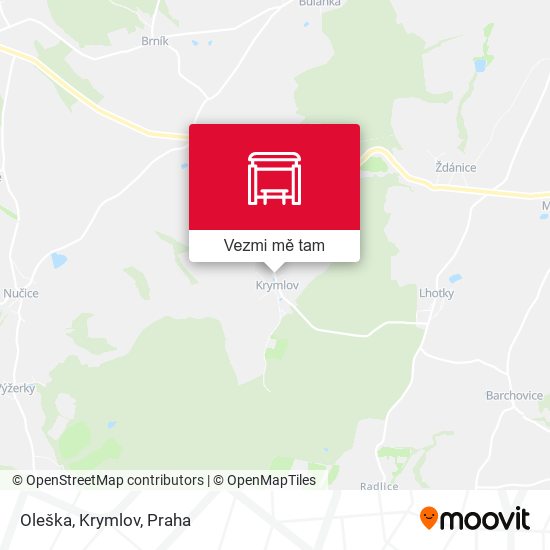 Oleška, Krymlov mapa