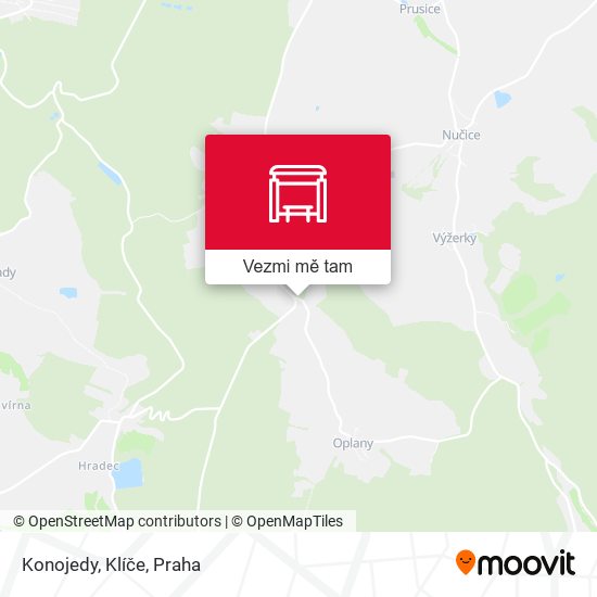 Konojedy, Klíče mapa
