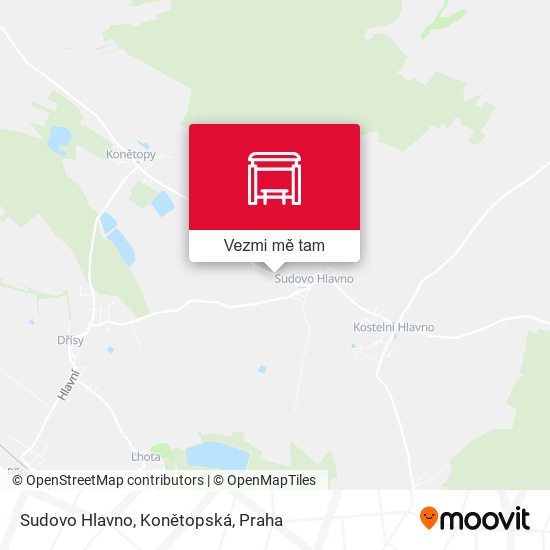 Sudovo Hlavno, Konětopská mapa
