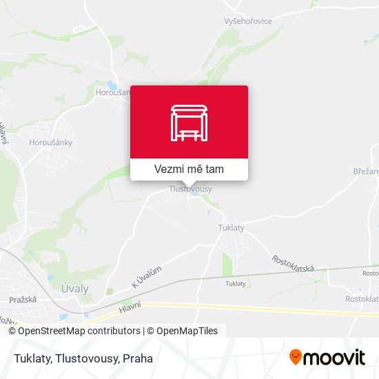 Tuklaty, Tlustovousy mapa