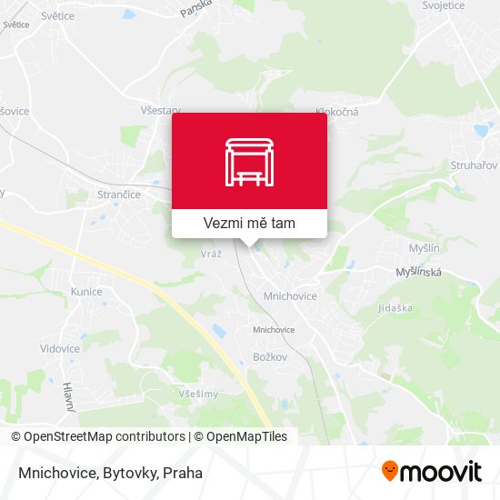 Mnichovice, Bytovky mapa