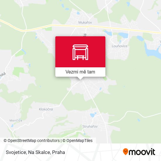 Svojetice, Na Skalce mapa