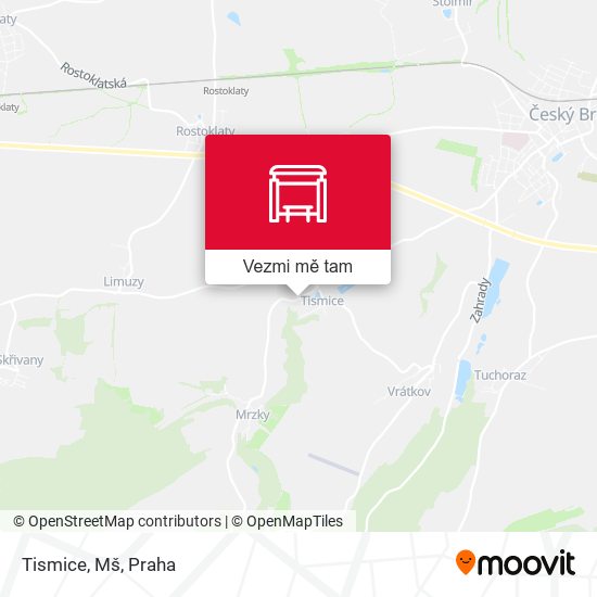 Tismice, Mš mapa