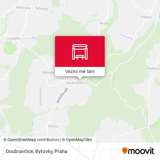 Doubravčice, Bytovky mapa