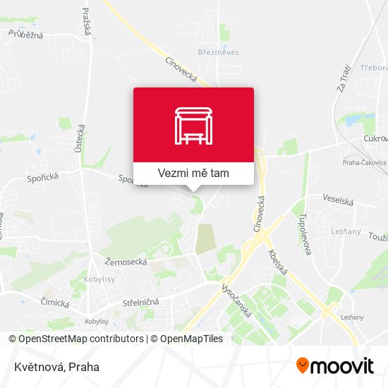Květnová mapa