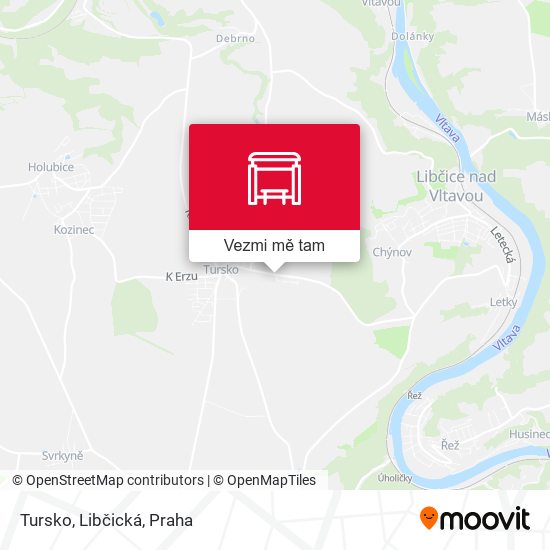 Tursko, Libčická mapa