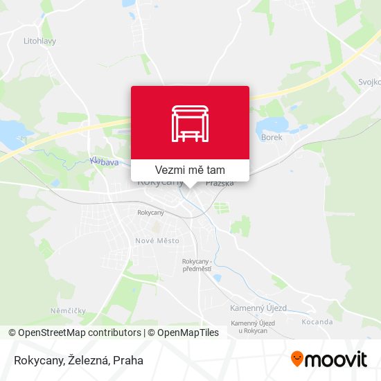 Rokycany, Železná mapa