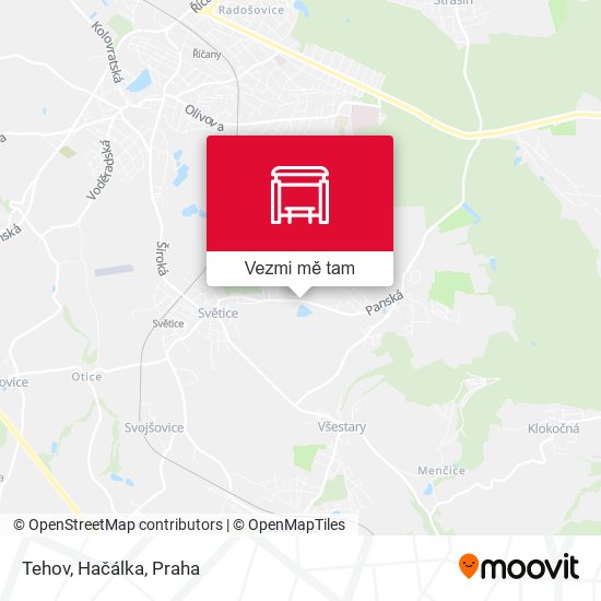 Tehov, Hačálka mapa