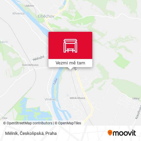 Mělník, Českolipská mapa