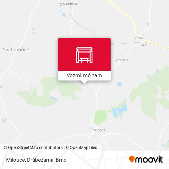 Milotice, Drůbežárna mapa