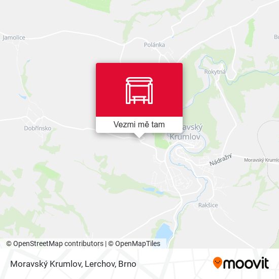 Moravský Krumlov, Lerchov mapa