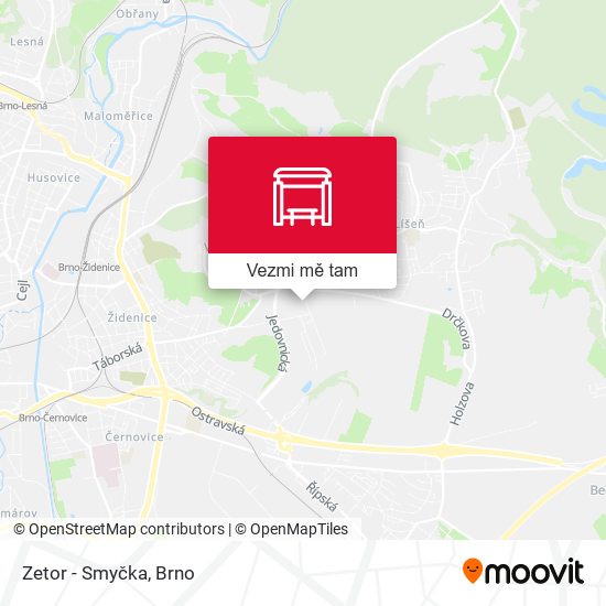 Zetor - Smyčka mapa