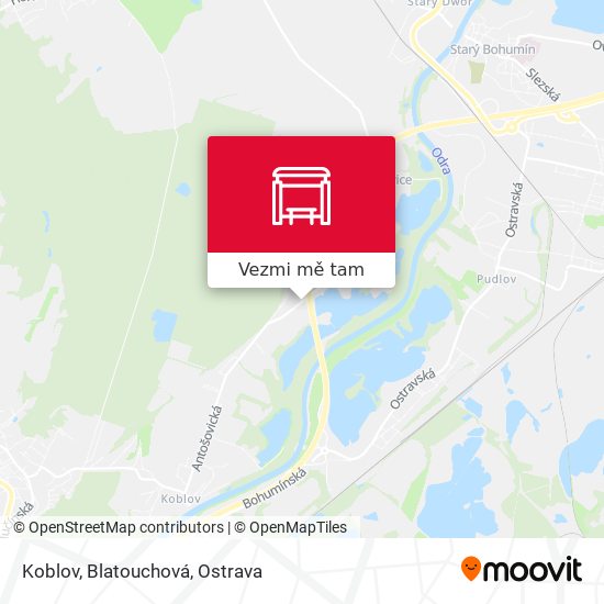 Koblov, Blatouchová mapa