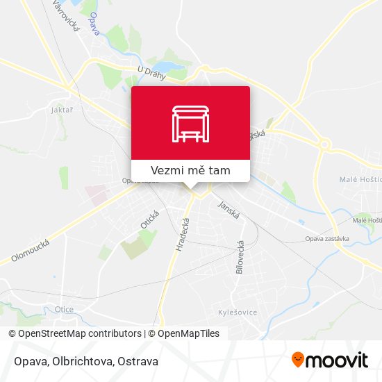 Opava, Olbrichtova mapa