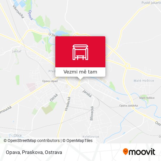 Opava, Praskova mapa