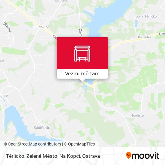 Těrlicko, Zelené Město, Na Kopci mapa