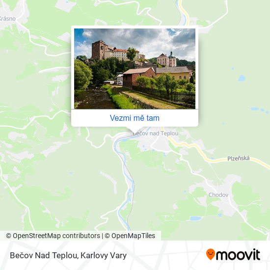 Bečov Nad Teplou mapa