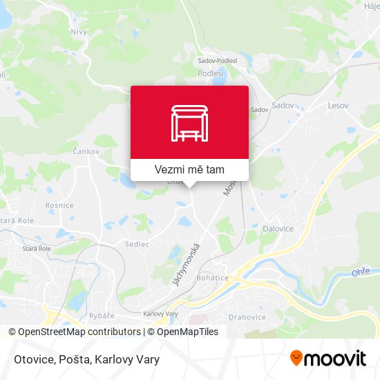 Otovice, Pošta mapa