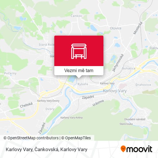 Karlovy Vary, Čankovská mapa