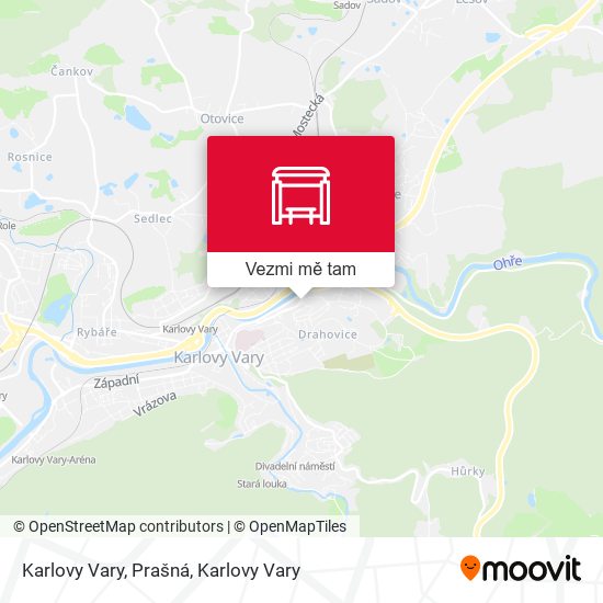 Karlovy Vary, Prašná mapa