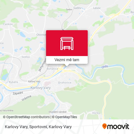 Karlovy Vary, Sportovní mapa