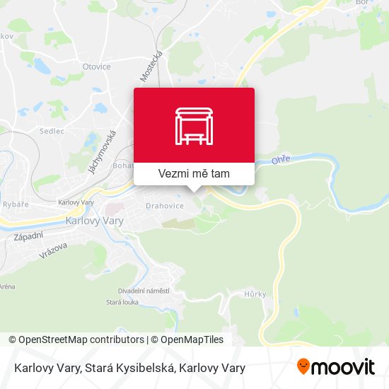 Karlovy Vary, Stará Kysibelská mapa