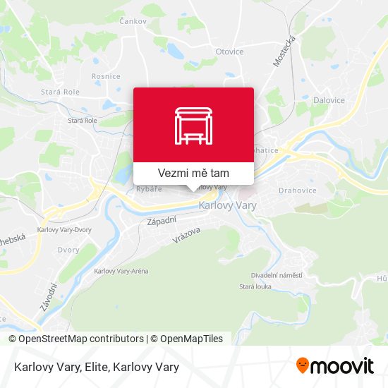 Karlovy Vary, Elite mapa