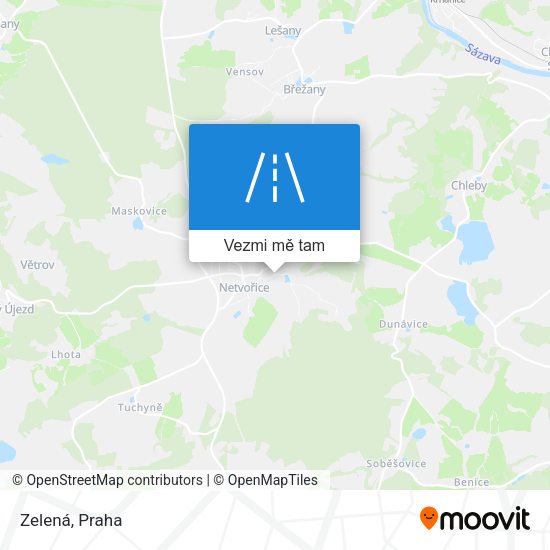 Zelená mapa