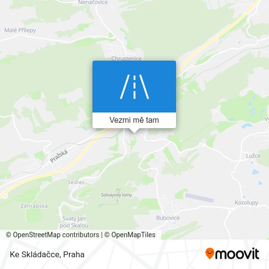 Ke Skládačce mapa