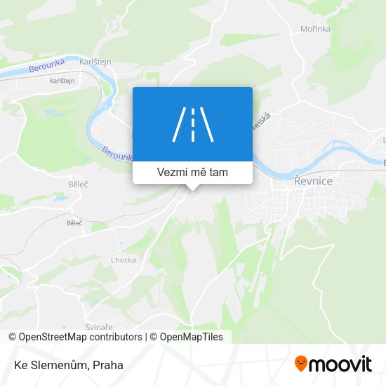 Ke Slemenům mapa