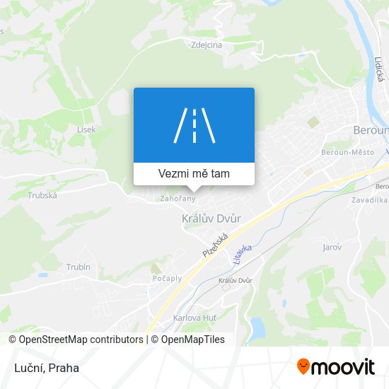 Luční mapa