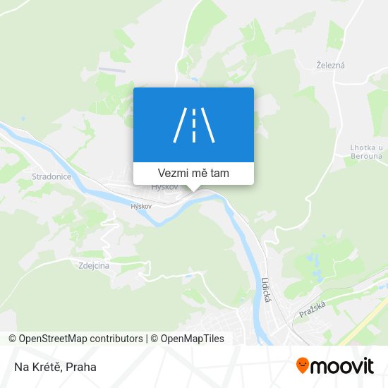 Na Krétě mapa