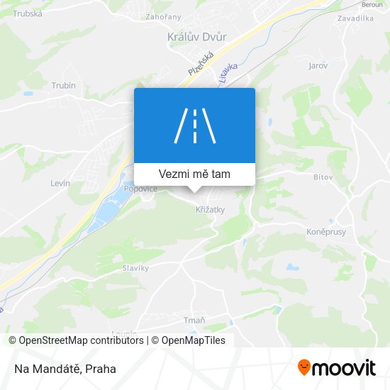 Na Mandátě mapa