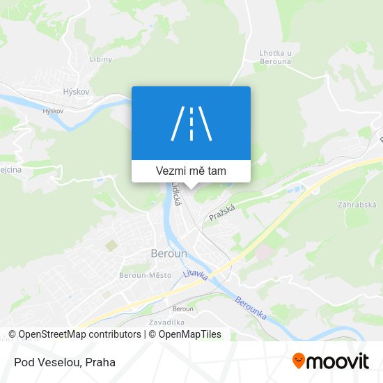 Pod Veselou mapa